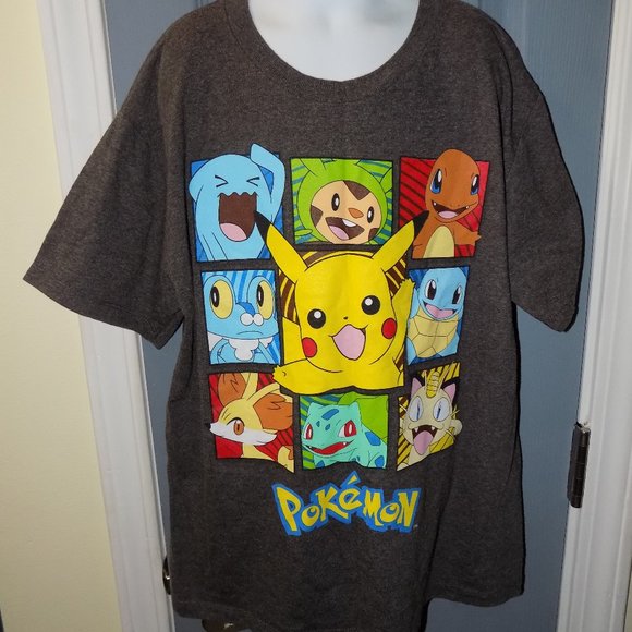 Mousse Grey Royal Pikamario T-Shirt